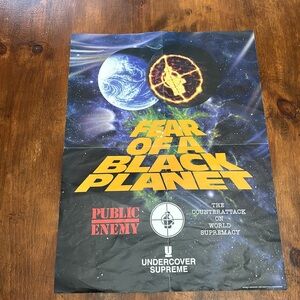 Supreme x Undercover x Public Enemy Poster